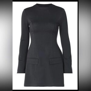 Women's Black Long Sleeve Dress